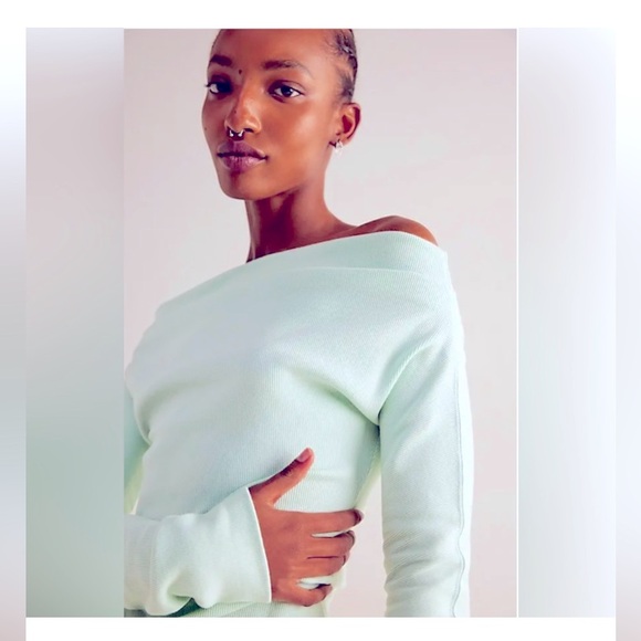 Free People Sweaters - Free People - NWOT - We The Free - Gigi Long Sleeve  Tee